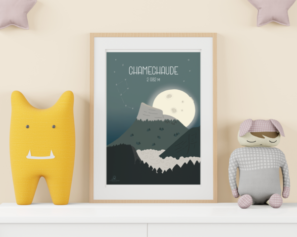 Affiches pour chambre d’enfant - Chamechaude Chartreuse