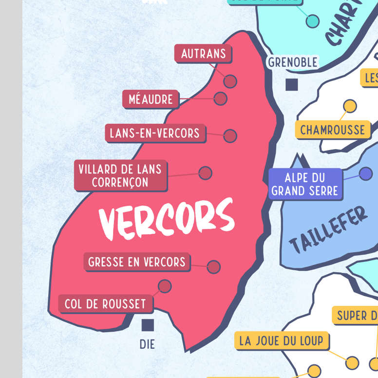 Les stations de ski des Alpes Françaises - Partie NORD