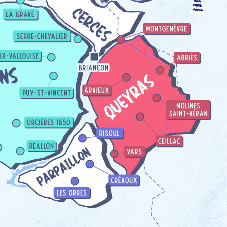 Les stations de ski des Alpes Françaises - Partie NORD