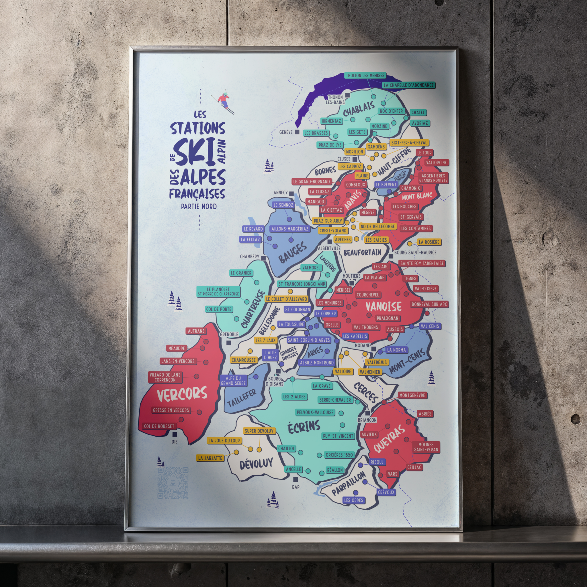 Les stations de ski des Alpes Françaises - Partie NORD