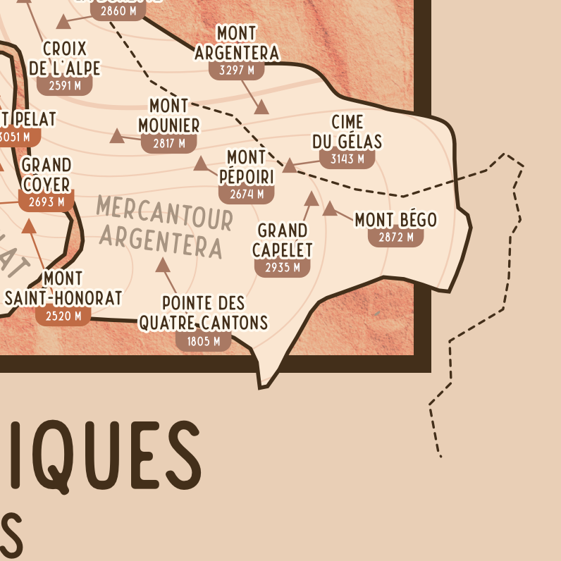Sommets emblématiques des Alpes Françaises